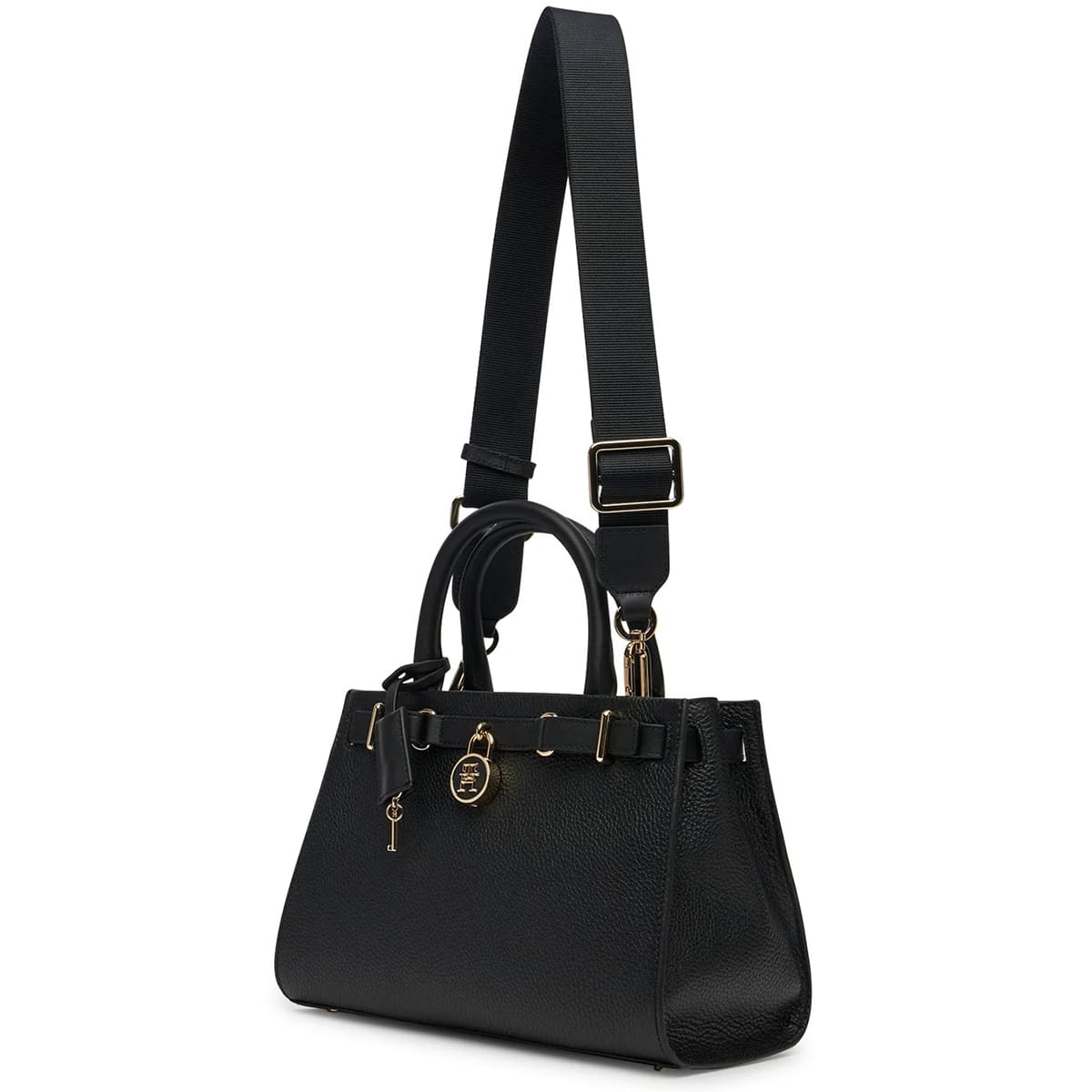 Tommy Hilfiger Black Women Shoulder Handbag Aw0Aw17926
