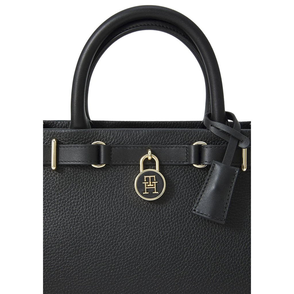 Tommy Hilfiger Black Women Shoulder Handbag Aw0Aw17926