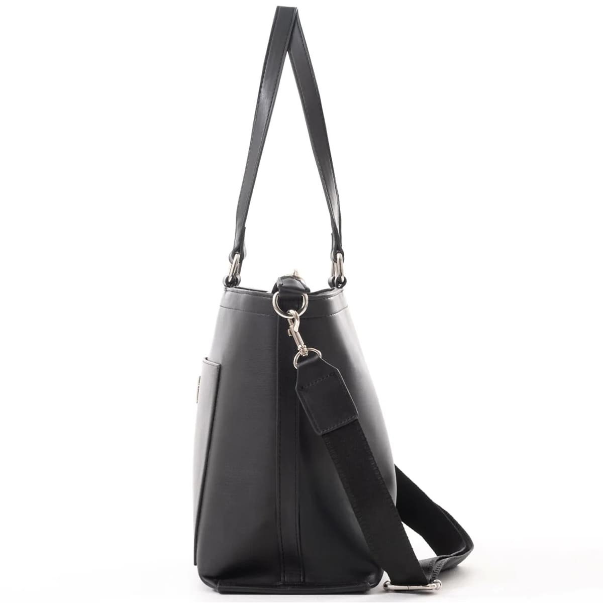 Tommy Hilfiger Black Women Tote Bag Handbags
