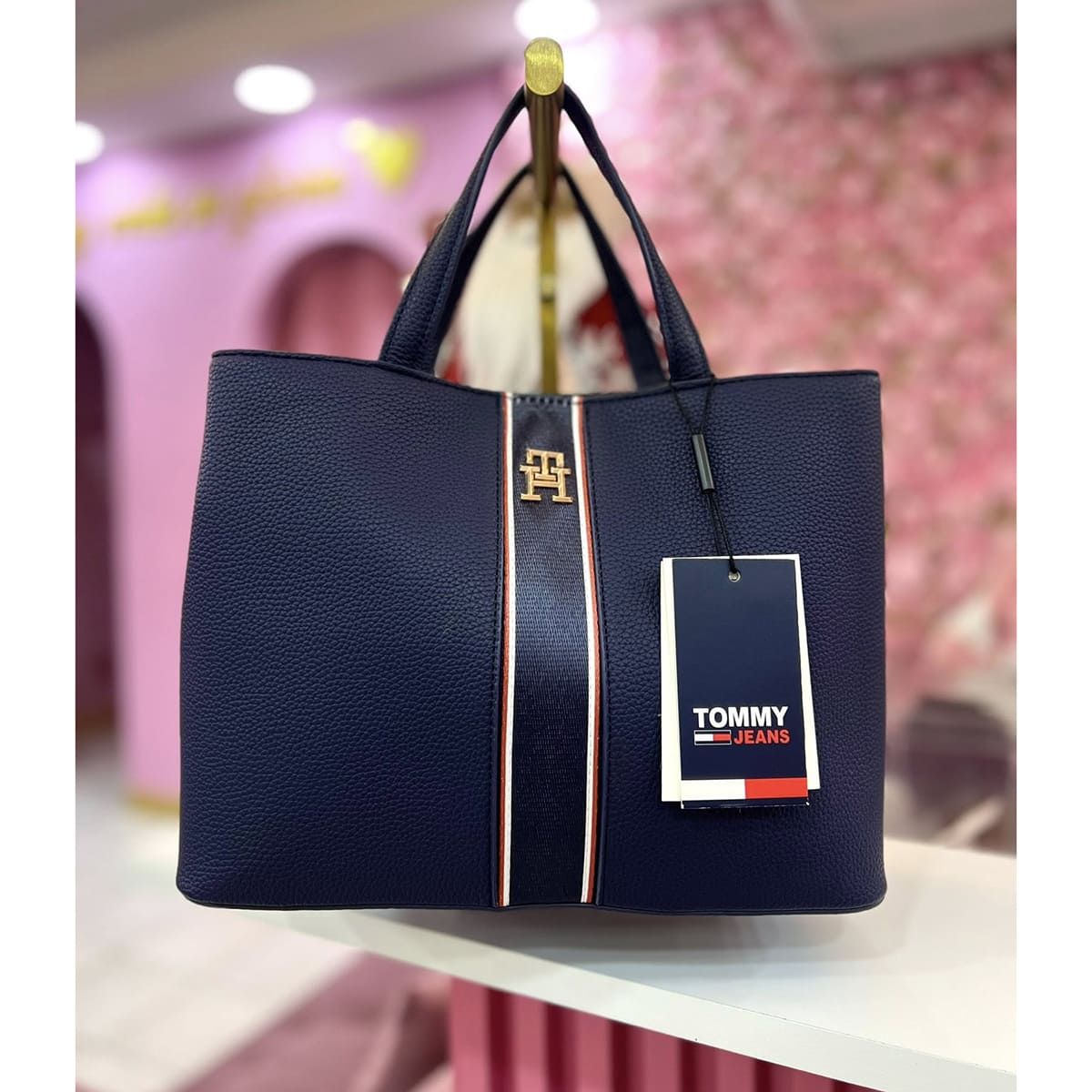 Tommy Hilfiger Blue Women Handbag Aw0Aw16873