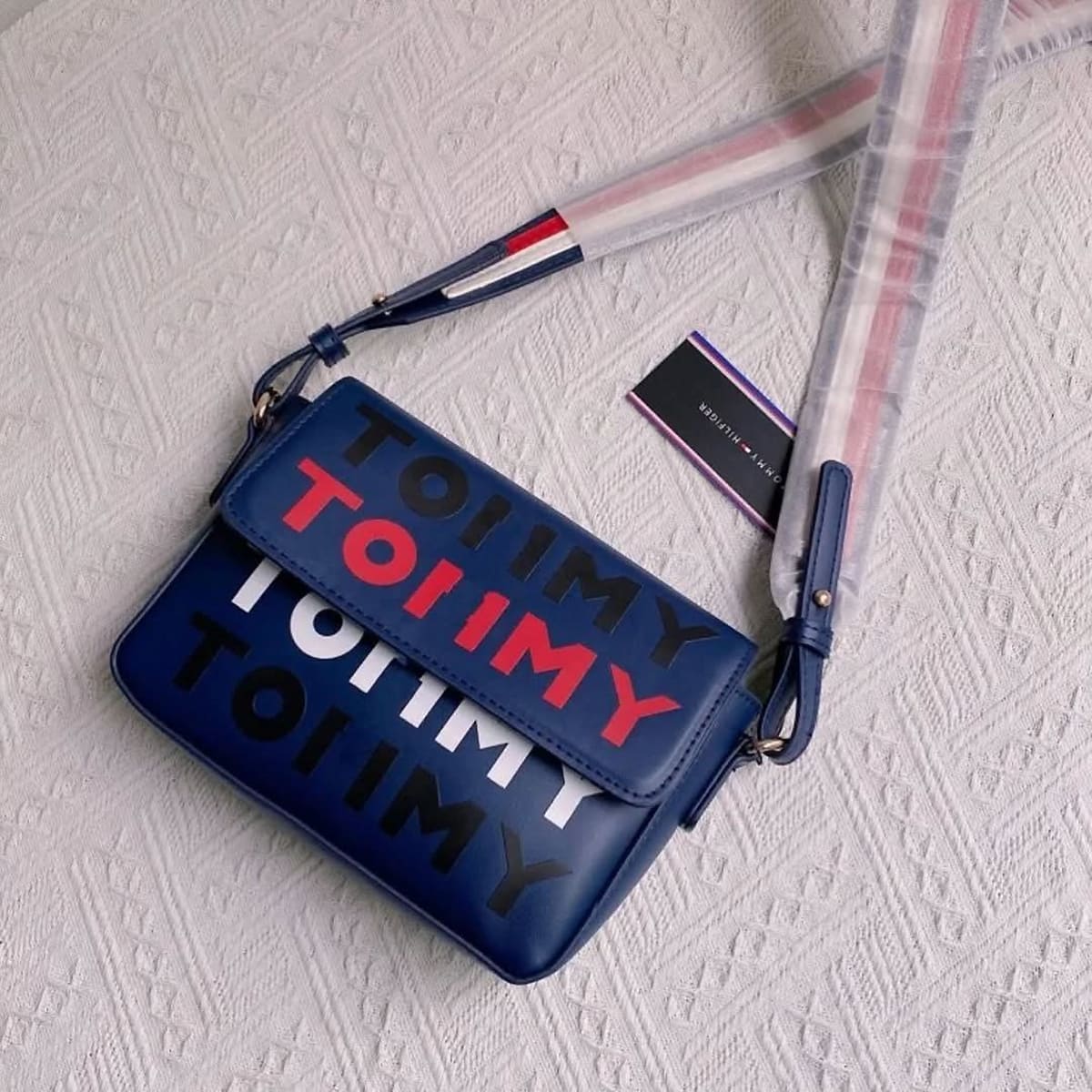 Tommy Hilfiger Navy Blue Women Crossbody Bag
