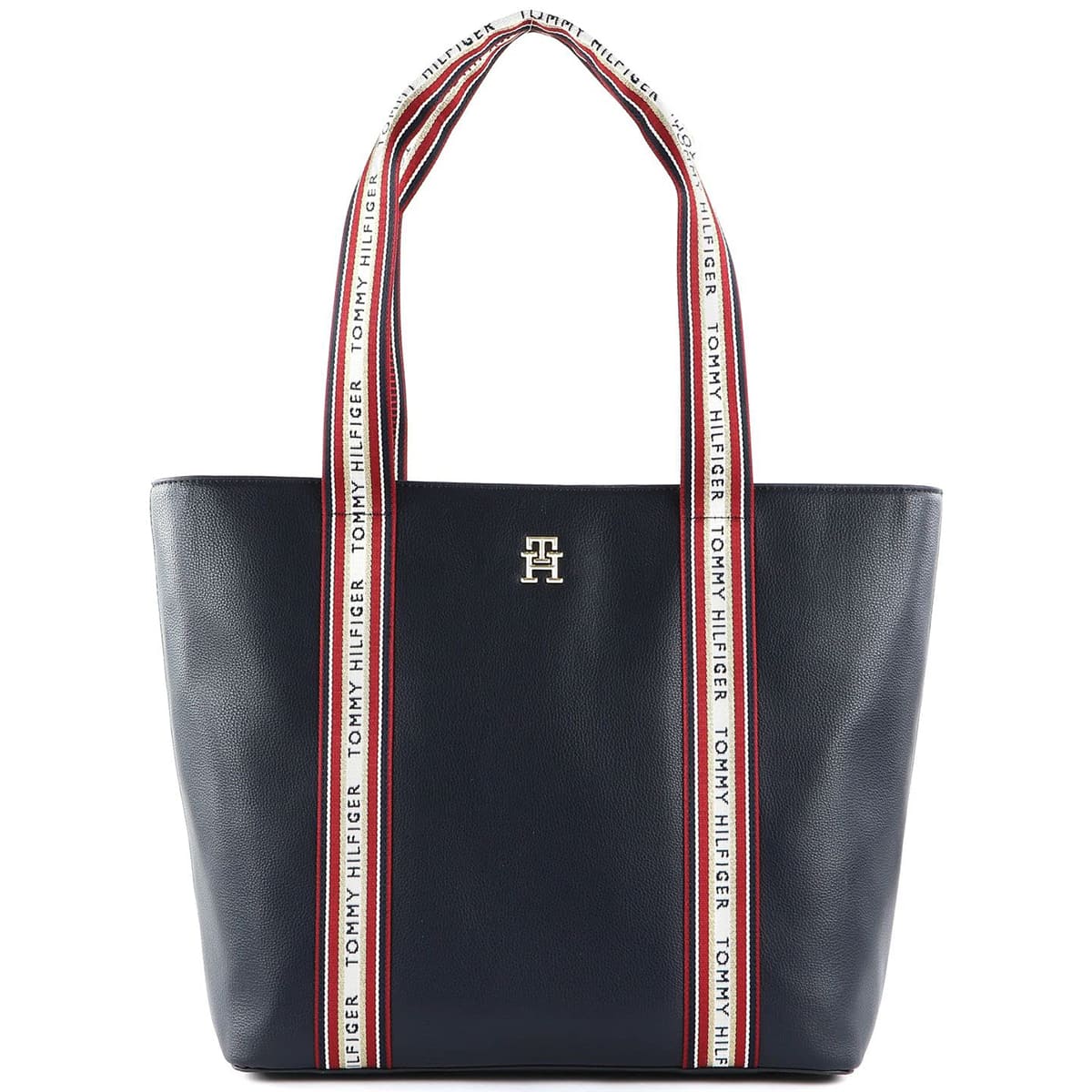 Tommy Hilfiger Navy Blue Women Handbags Tote Bag Aw0Aw14218