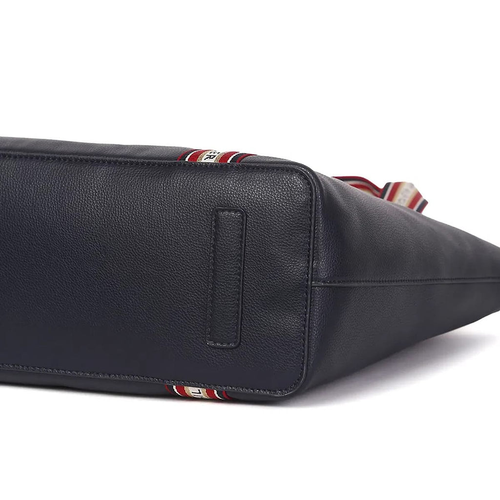 Tommy Hilfiger Navy Blue Women Handbags Tote Bag Aw0Aw14218