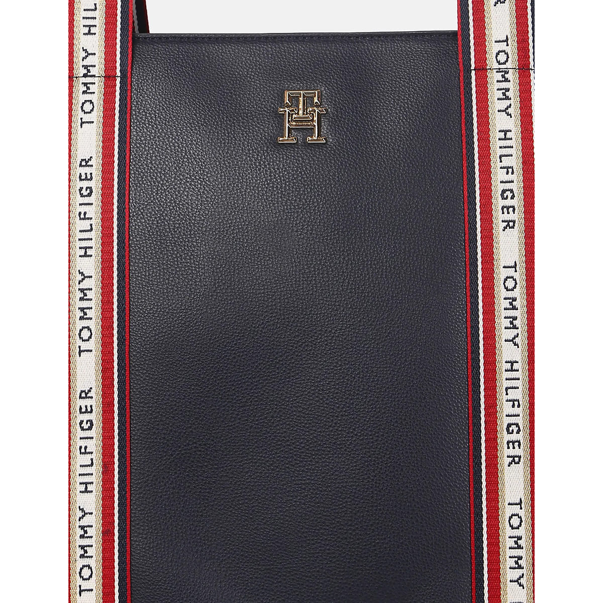 Tommy Hilfiger Navy Blue Women Handbags Tote Bag Aw0Aw14218