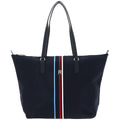 Tommy Hilfiger Navy Blue Women Tote Bag Handbags Aw0Aw15981Dw6 Blue